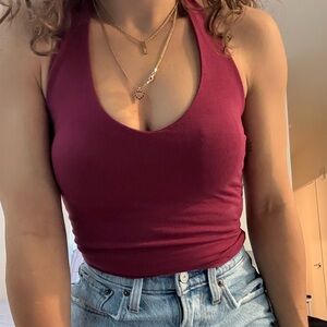 Stradivarius Halter Top!